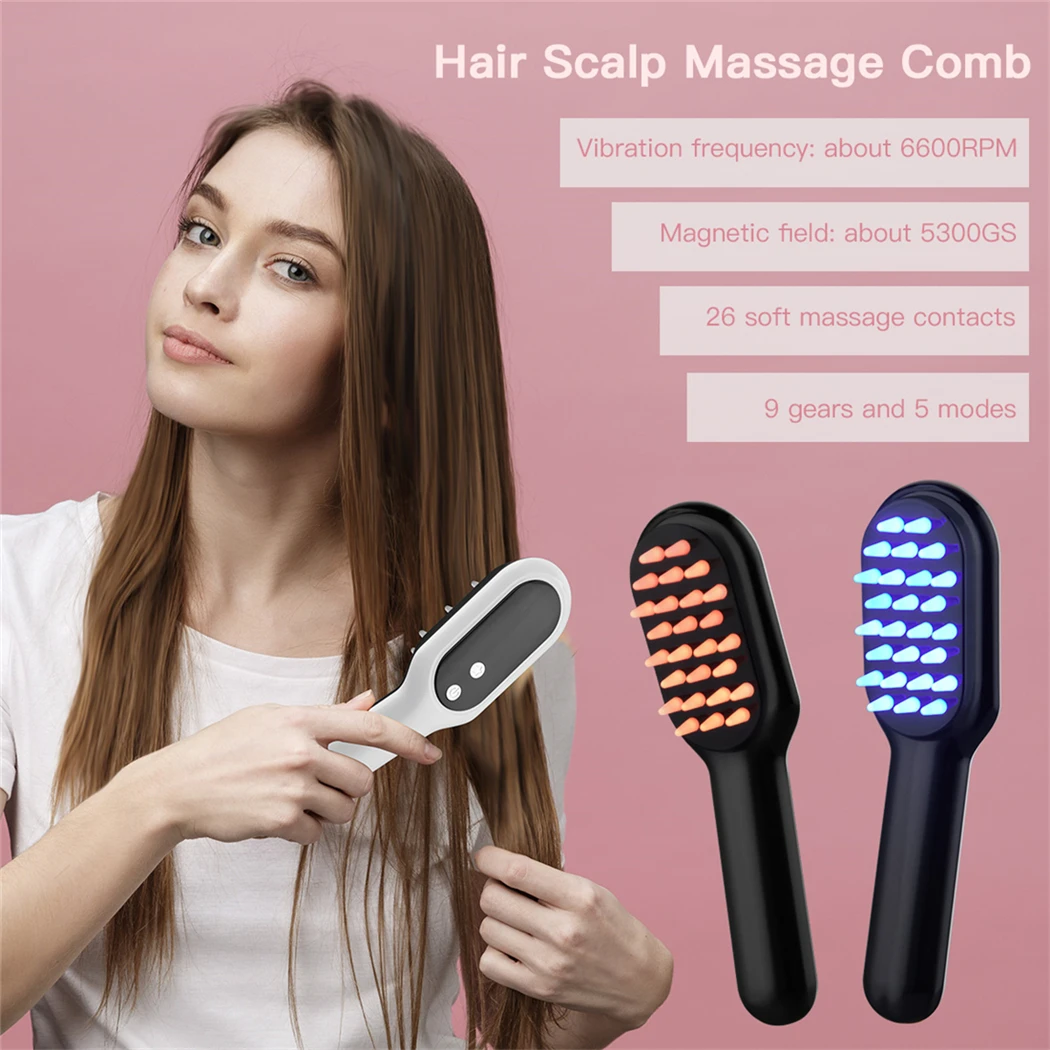 Hair Growth Comb Electric Head Massage Comb for Hair Growth