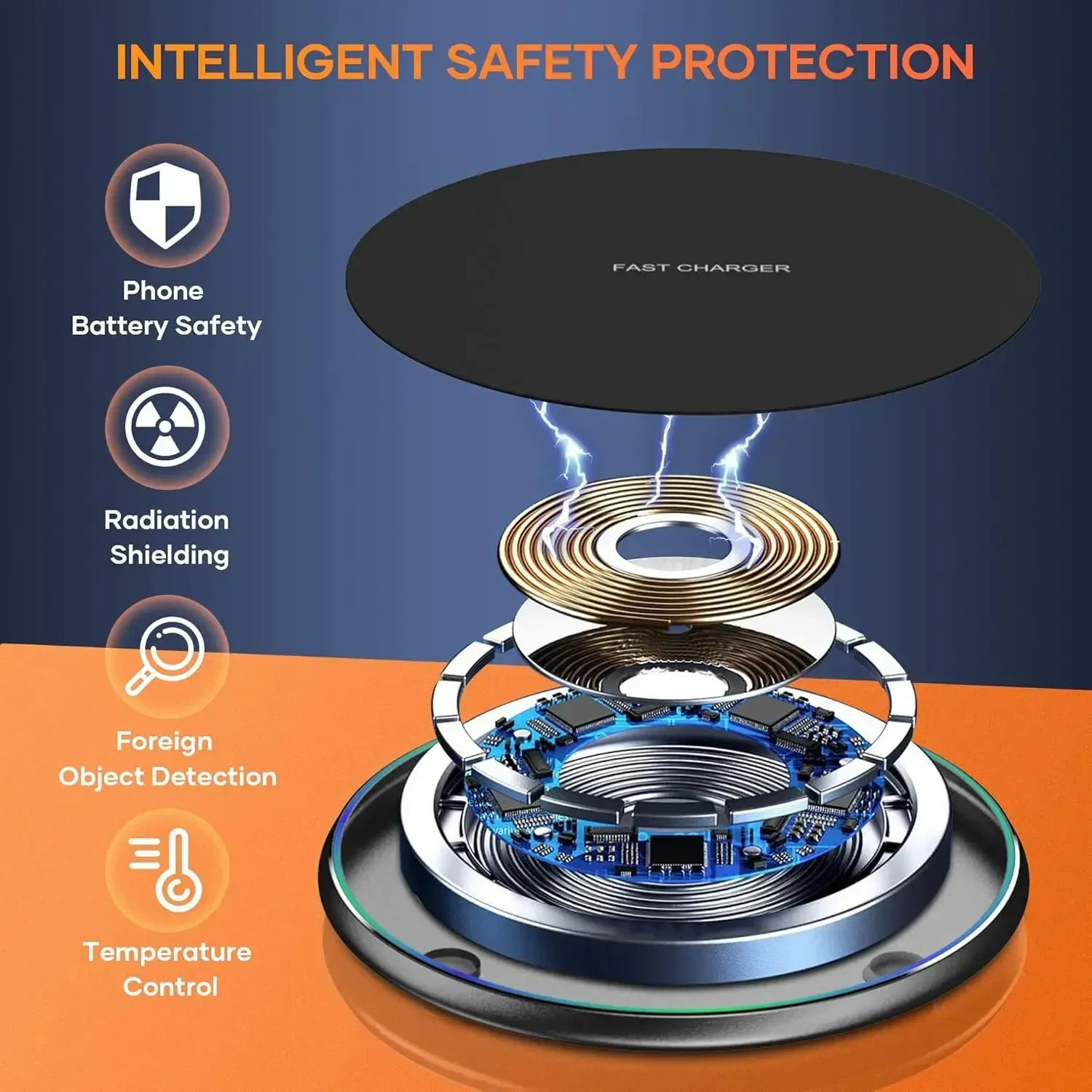 30W Wireless Charging Stand 5