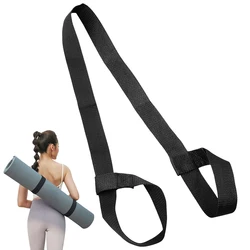 Versatile Yoga Mat Carrying and Storage Strap (Black)