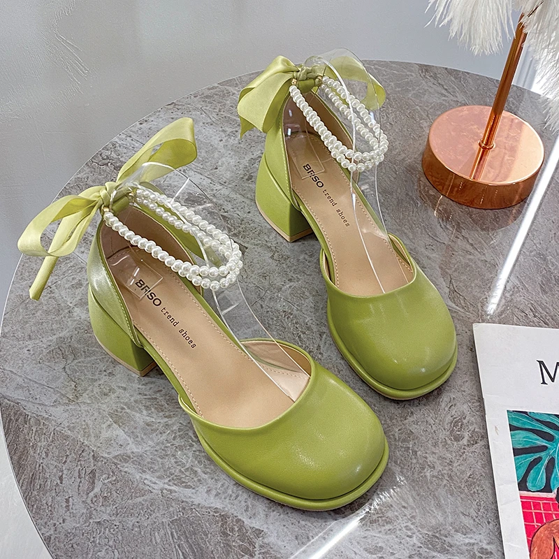 

Casual Shoes for Slippers High Heels Summer Woman Pumps Shoes Sandals Women's Non-slip Fashion Shoe Temperament Sweet Hoof Heels
