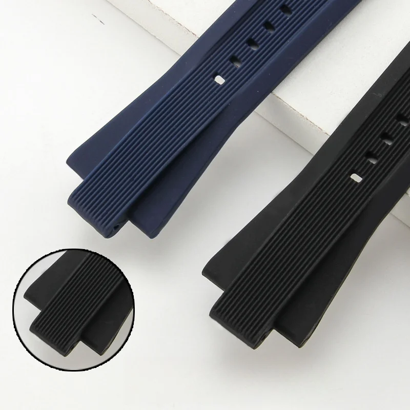 Durable Waterproof Silicone Rubber Watchband Strap Bracelet