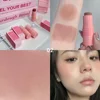 Smooth Blush Stick Naturally Saturated Long-lasting Waterproof Natural Blush Brightening Skin Tone Expanding Color Blush Stick 5