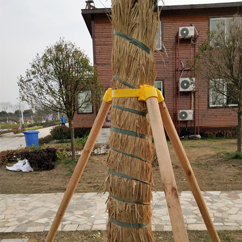 Plastic Plant Supports Plant Stakes Metal Plant Stand Plastic Plant Stand Wooden Plant Stand Practical Plant Support Frame Big Tree Growing Support Stakes Tripod Plastic Cups Landscaping Agricultural Tools Garden Supplies