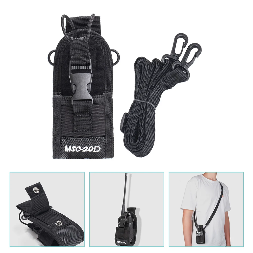 

Msc20d Nylon Interphone Pouch Radio Case Holder Storage Bag Outdoor Walkie Talkies