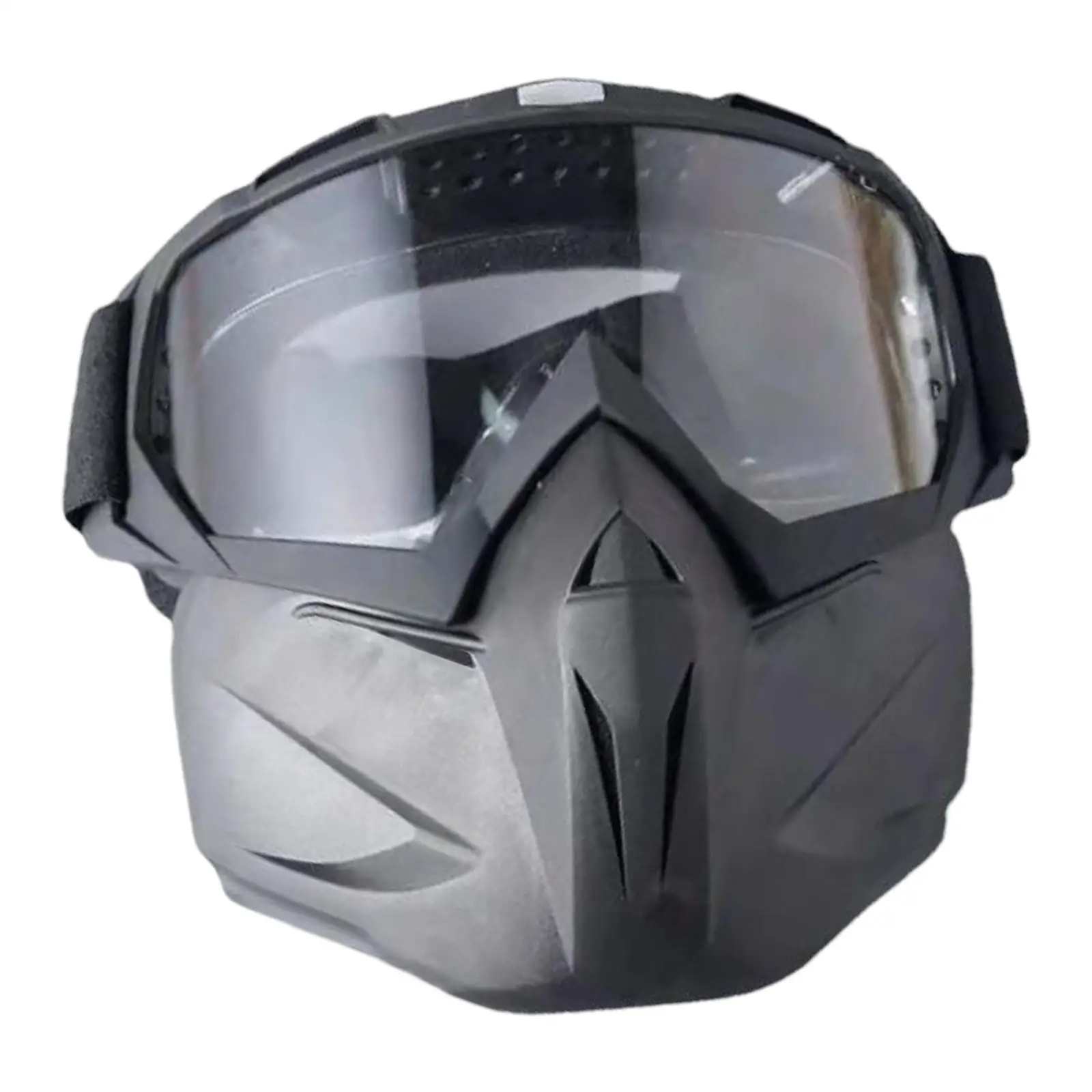 Motorcycle Goggles Mask Adjustable Motocross Sunglasses Removable Protective Glasses Fit for Ski Skiing Snowmobile M
