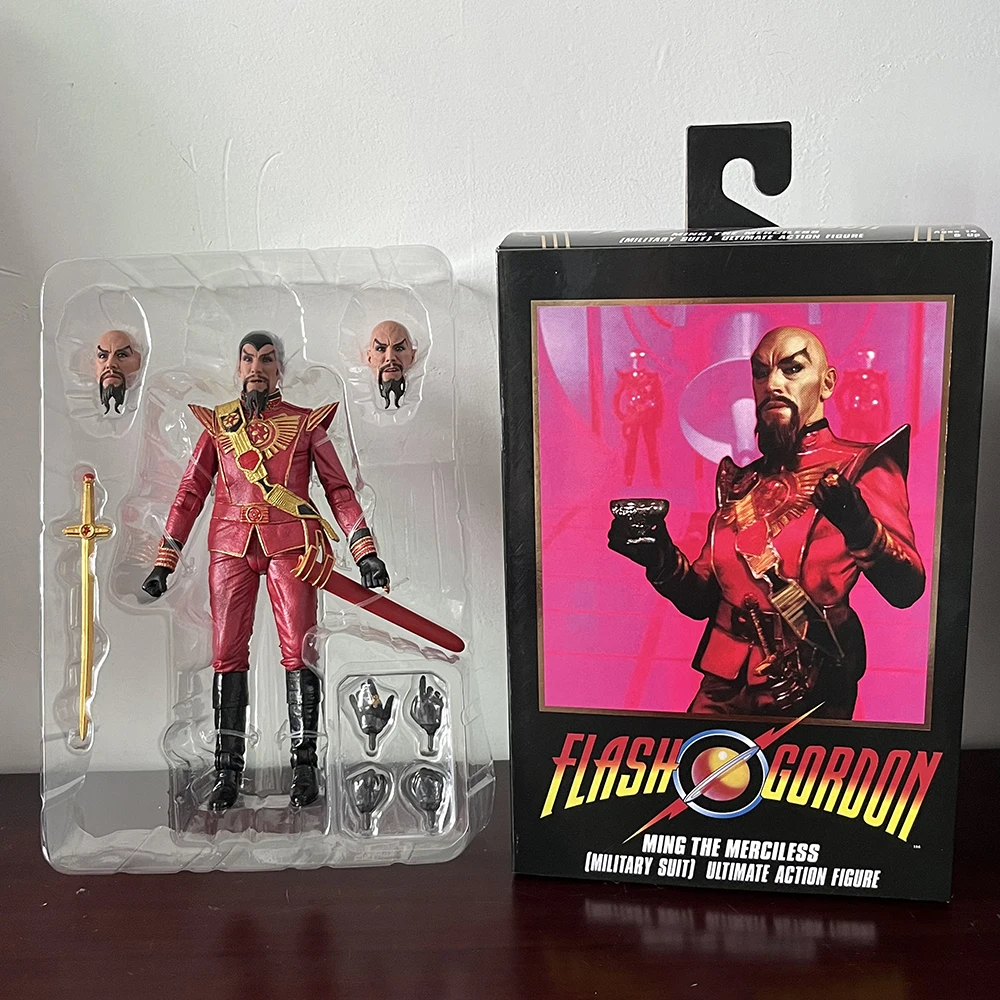 Figura NECA de la serie de defensores de la tierra, figura Flash