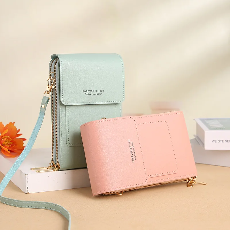 Women's Bag Wallets Touch Screen Cell Phone Purse Bags Of Women Strap Handbag Female Crossbody Shoulder Bag