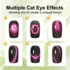 Limegirl Magnetic Cat Eye UV Gel Set Nail Polish Magnet Laser Nail Art Varnish sparkly Off UV Gel Nail Art Kit 3