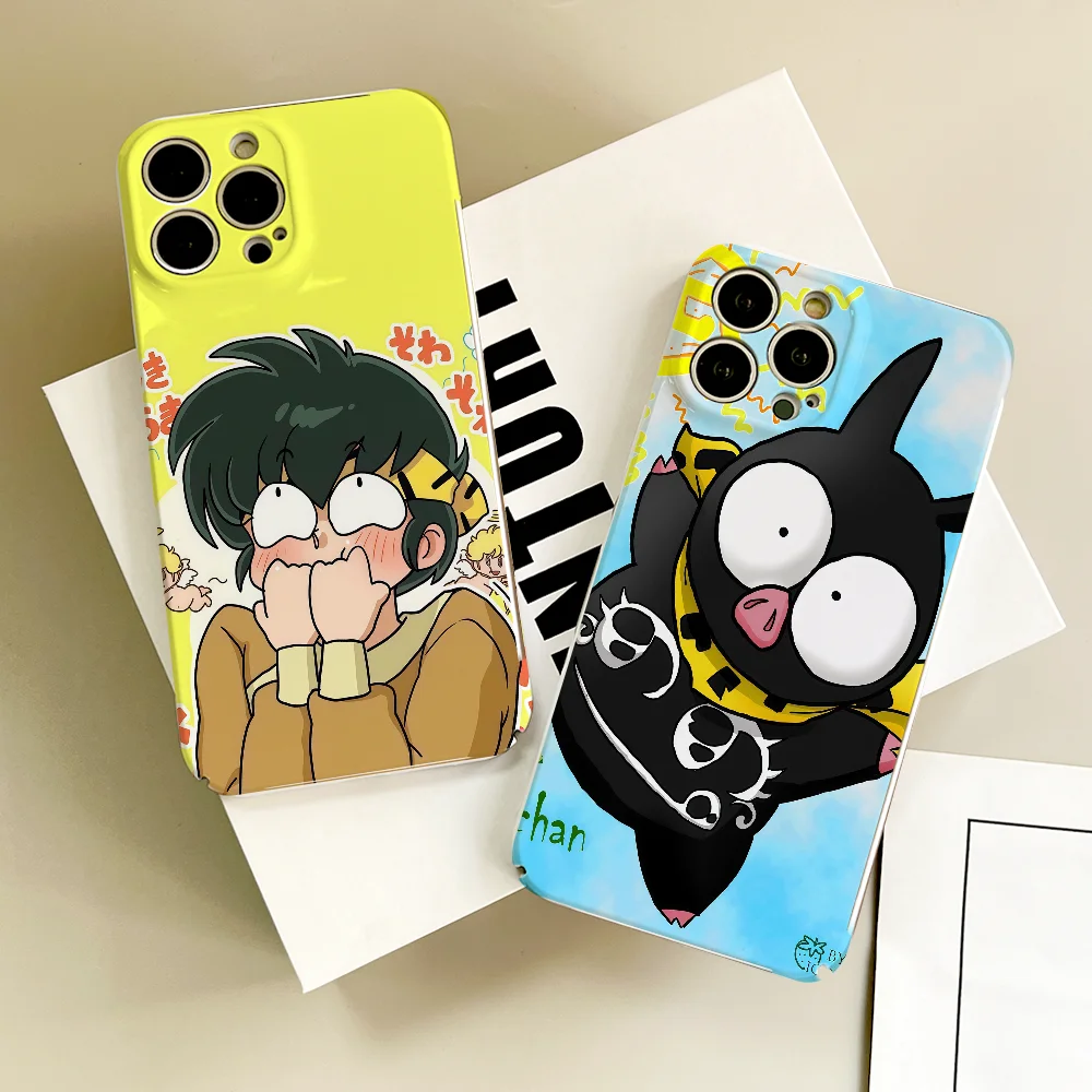 Glossy HD Hard Cover Film Anime R-Ranma P Chan Ryoga Phone Case