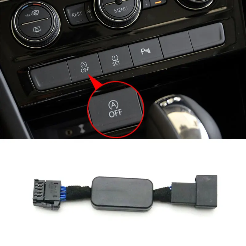 Car Automatic Stop Start Engine System Off Device Control Sensor Plug Smart  Cancel For VW Touran 5T 2015-2020