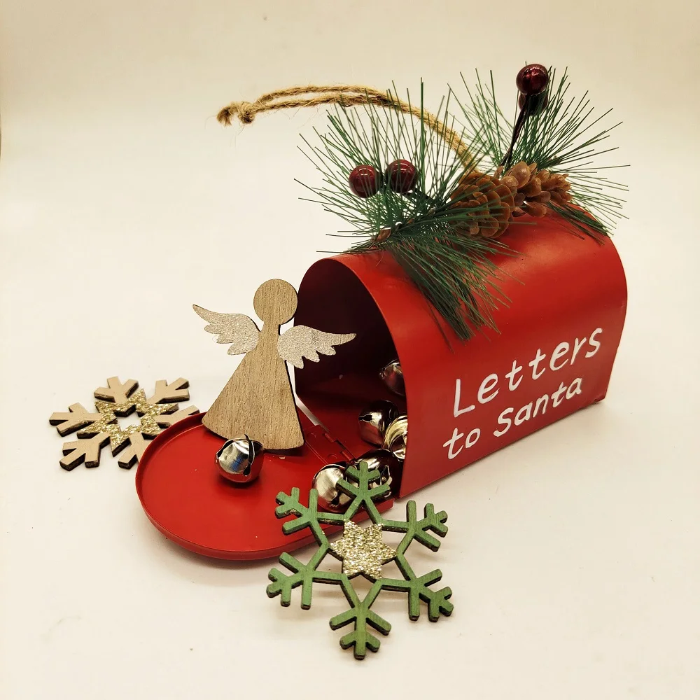 Letters to Santa Mailbox Christmas Decor