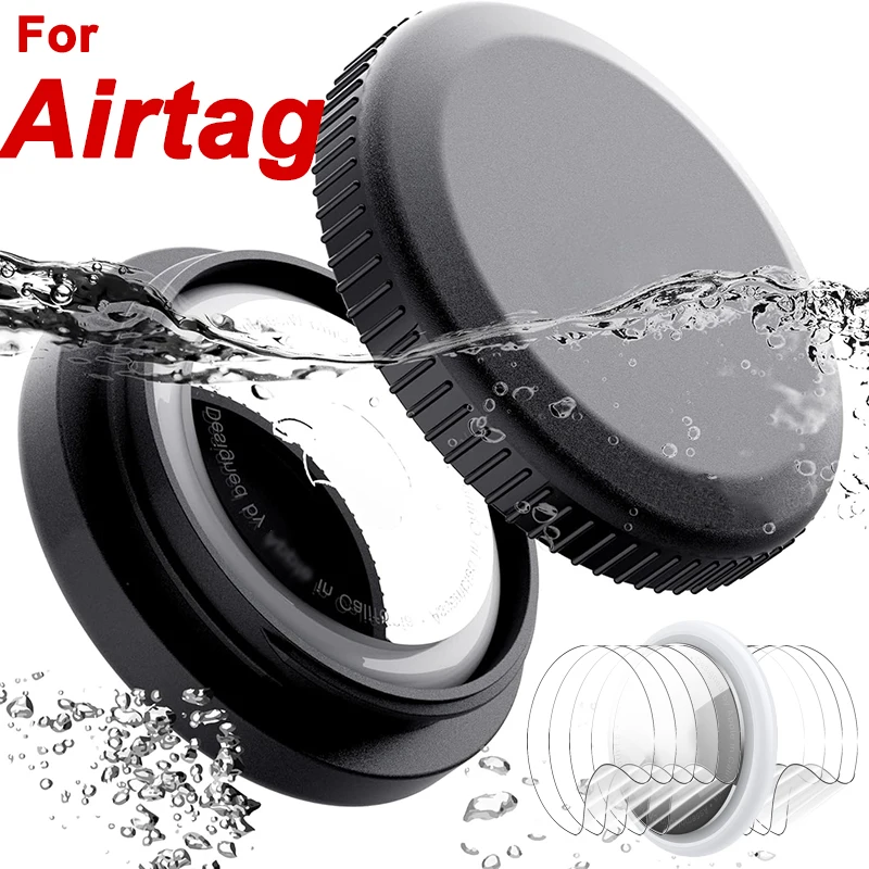 Custodia Stick-On Per Apple Air Tag Cover Protettiva Nascosta Supporto In Plastica Rigida Impermeabile Per Accessori Tracker Gps Air Tag