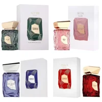 Eau de parfum unisexe, parfum frais aquatique boisé, parfum léger longue durée pour un usage quotidien, design élégant de flacon en cristal 6
