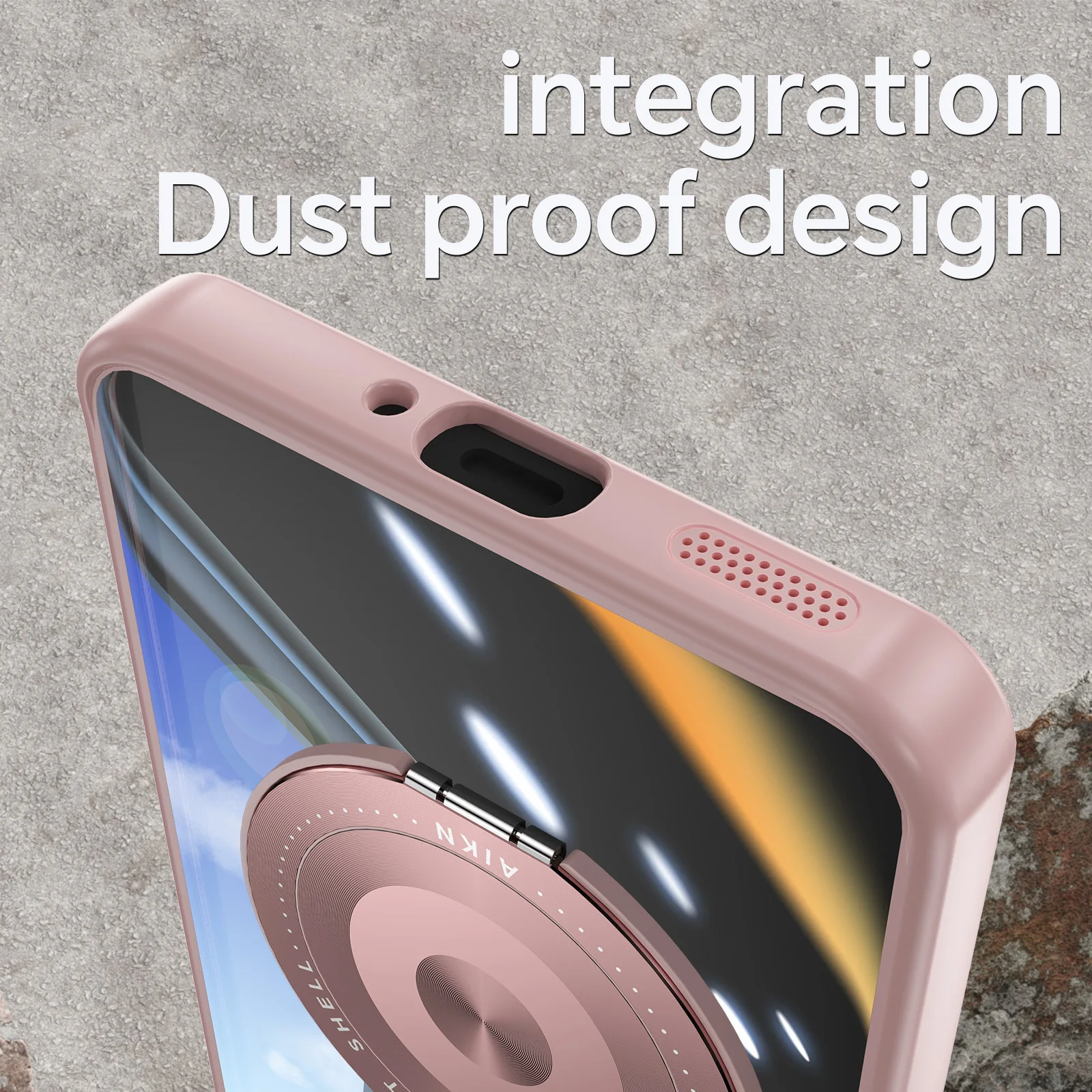 Premium Magnetic Metal TPU Case with 360° Protection & Wireless Charging Compatibility