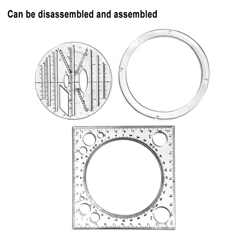 Drawing Template Ruler Circle Drafting Template Contains Lots of Circles  Various Drafting Templates Architects - AliExpress