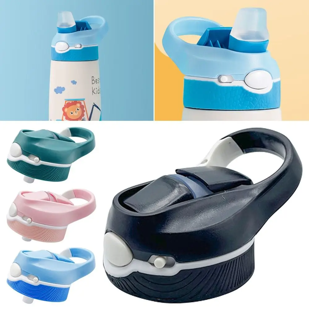 Eco-Friendly Silicone Tumbler Lid with Straw