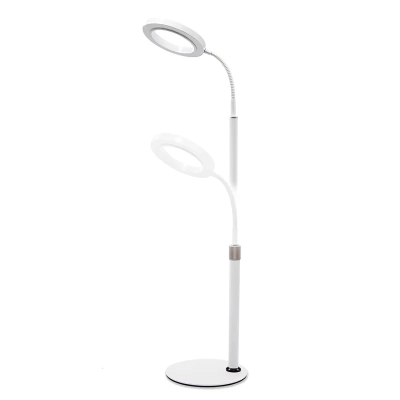 Retractable Floor Standing LED Fill Light, USB 5V, Full Spectrum, Plant Growth Light, Potted Flower, New, 3 Modes, 160mm, 85W