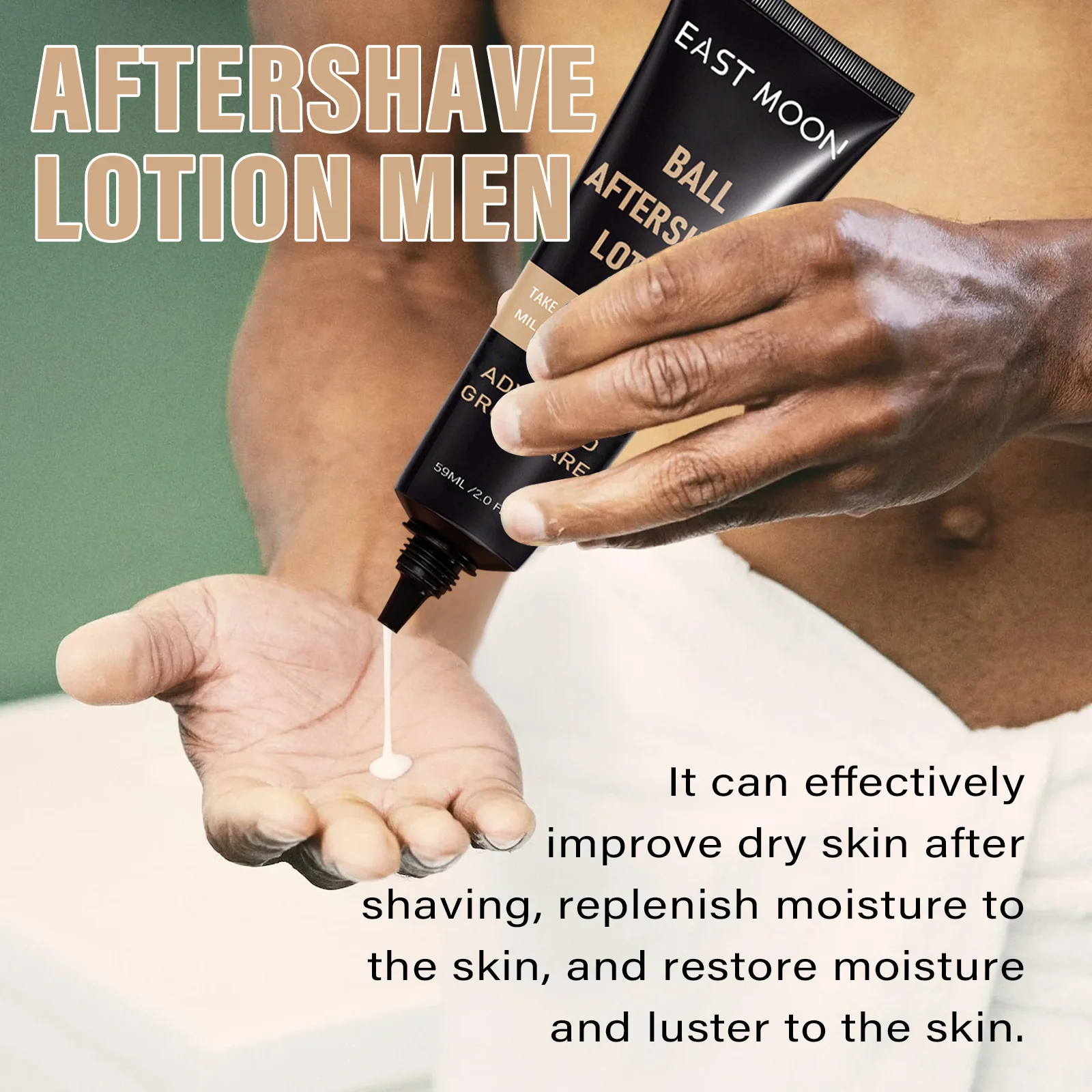 Men Body Lotion Relieve Body Dryness Skin Redness Treatment Leg Arm Back Exfoliating Aftershave Moisturizing Brighten Body Cream 3