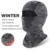 WEST BIKING Winter Warm Balaclava Velvet Cycling Cap Windproof Sports Scarf Headwear Outdoor Running Climbing Skiing Bicycle Hat 10