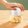 Electric Meat Grinder Home Garlic Pounder Catering Multifunctional Meat Grinder Small Chopper Food Safe Material 9.1*9.1*9cm 6