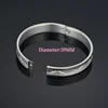 8 Style Punk Classic Geometric Round Open Bangles for Women Gold Color Heavy Metal Cuff Bracelet Fashion Party Wedding Jewelry 3