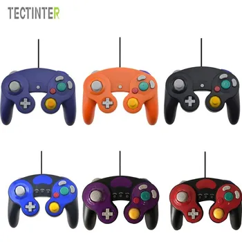 Gamecube 컨트롤러 용 USB 유선 핸드 헬드 조이스틱 호환 Nintend For NGC GC Controle For MAC 컴퓨터 PC 게임 패드