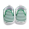 New Striped Baby Shoes Classic Shallow Cut Canvas Shoes for Boy Girl  Soft Sole Non-Slip Infant Booties Kids First Walkers 2
