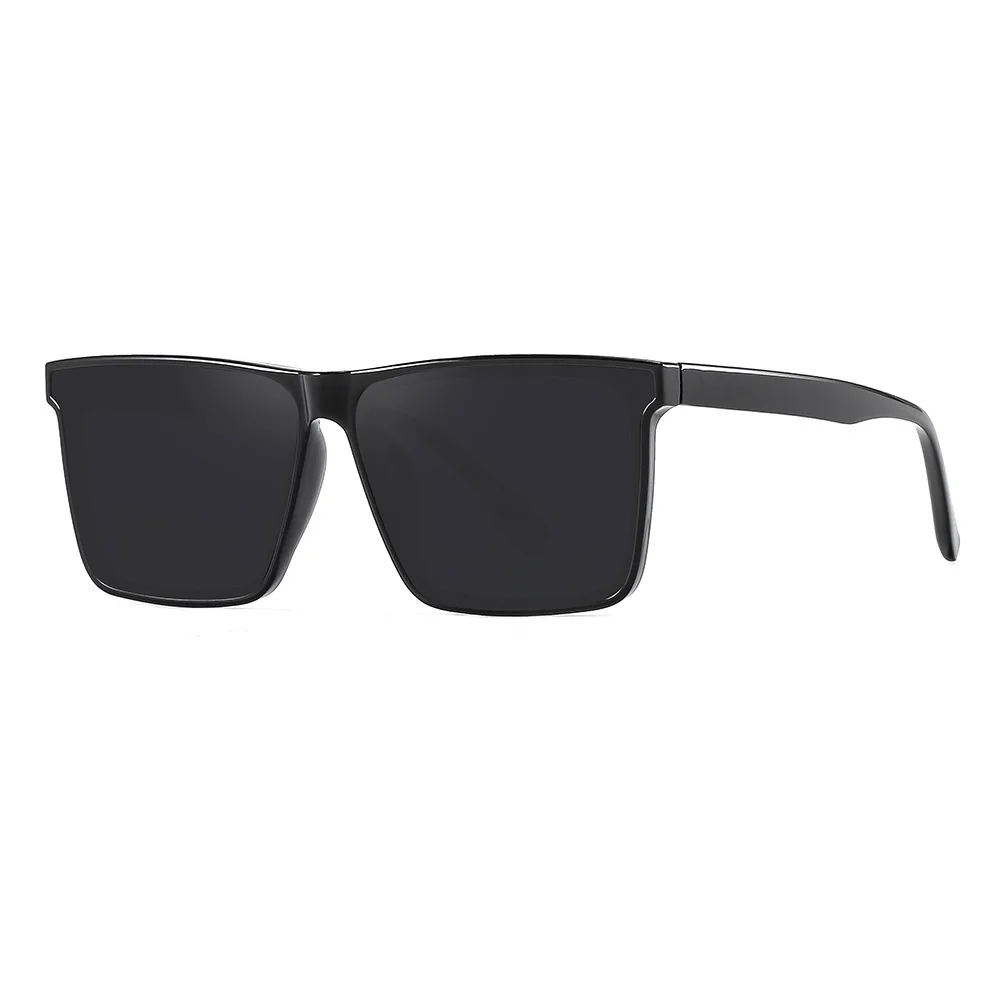 Premium Men's UV Protection Square Frame Sunglasses - New 2025 Fashion Style
