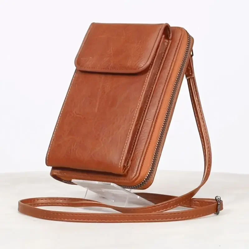 Women Small Crossbody Bags PU Leather Cell Phone Purse Wallet with Card Slots Cross body Bag Wallet for Phone,Cards,Accessories