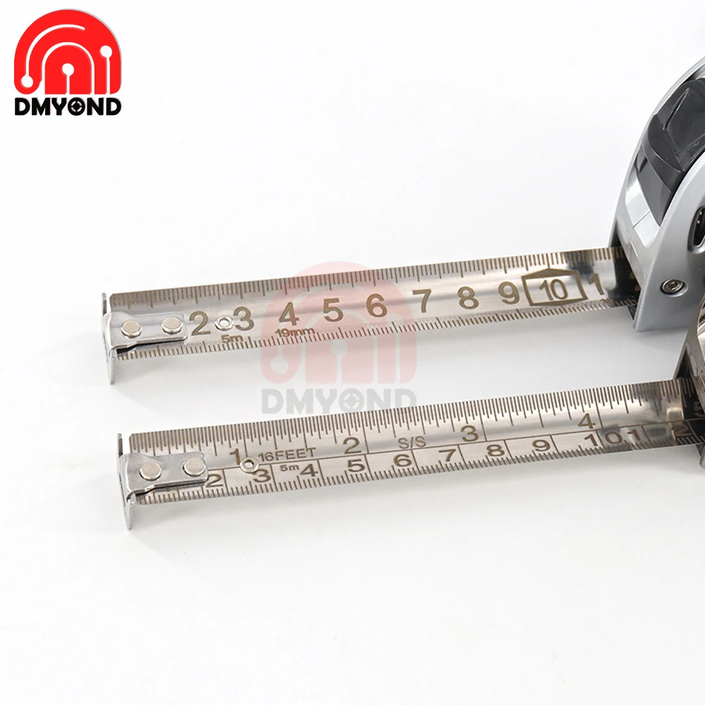 Industrial Grade Waterproof Anti-rust Corrosion-resistant Steel Tape Measure 3M 5M 7.5M Stainless Steel Hollow Tape Measure Tape Measure Measuring Tape