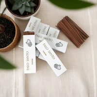 30 Sticks High-Grade Palo Santo Incense White Sage Cedar Coffee Home Fragrance Natural Aromatherapy Suitable for Yoga Meditation 6