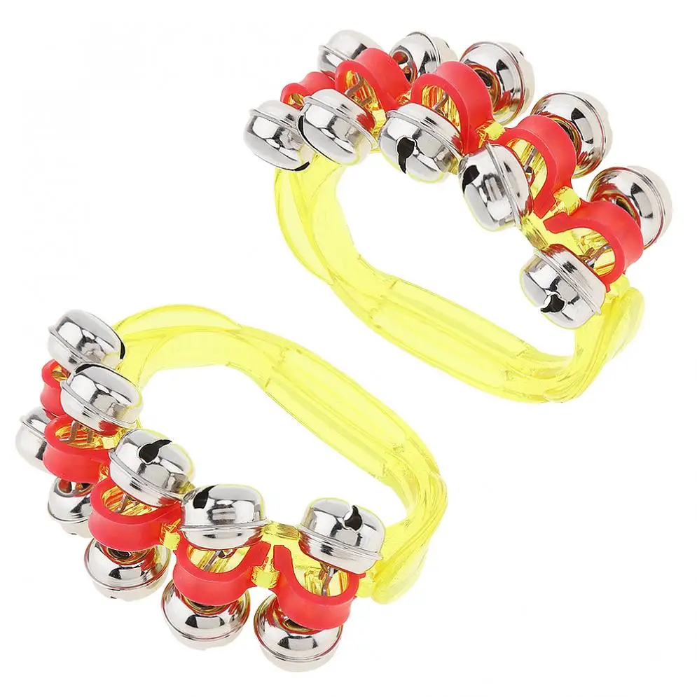 10 Kinds Colorful Musical Instruments Sets 6 Inch Drum Percussion Toys Mixed for Early Education
