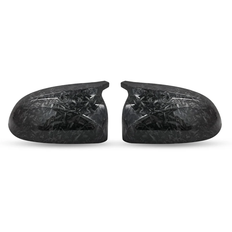 Kit 4 Pièces Coques Et Cadres Rétroviseur Pour BMW X3 X4 X5 X6 X7 (2018-2023) - Noir Brillant