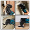 YOFIDRA Brushless Multifunction Oscillating Multi-Tool Cordless Trimmer Saw Electric Saw Home Power Tool for Makita 18V Battery 2