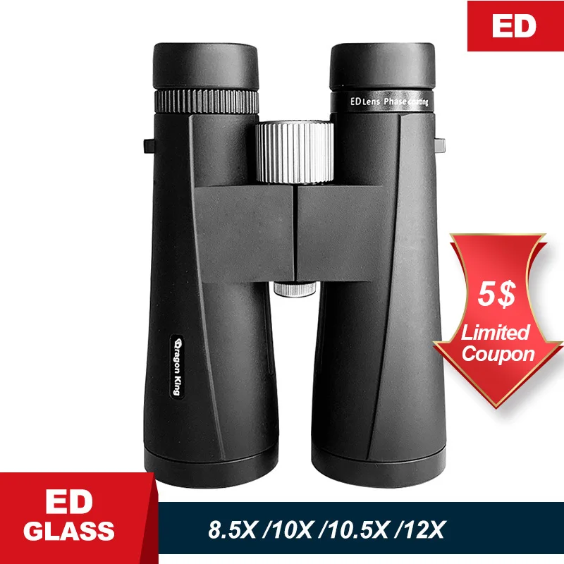 

10x42/12x50 Powerful Binoculars ED Telescope With SMC Coating HD BAK4 Prisms /Ultra Wide View Angle IPX6 Waterproof