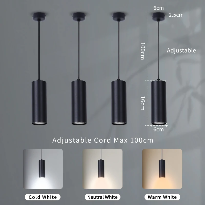 أضواء LED متدلية للغرفة ، مصباح سقف ، تعليق ، إضاء...