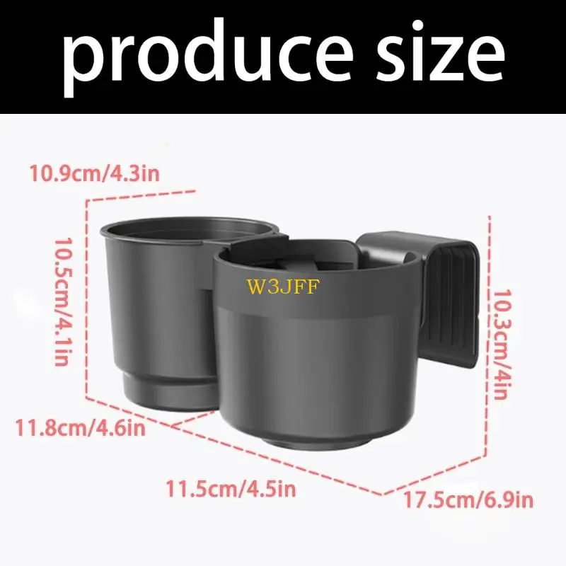 W3JF 경량 ABS 컵 마운트 어린이용 차량 시트 사용을 위한 도구 필요 브래킷 없음