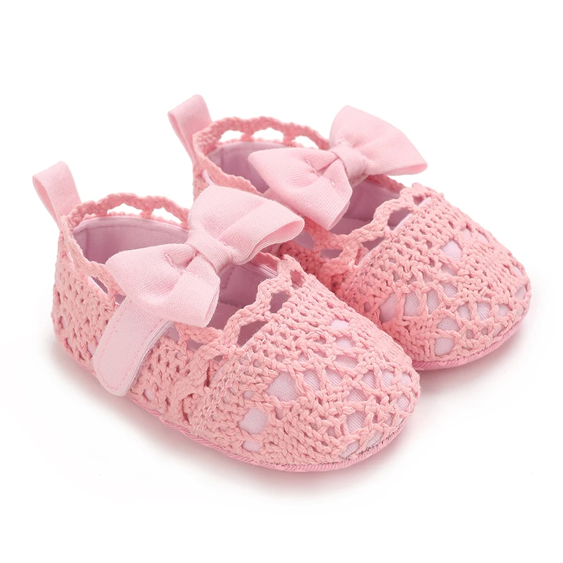Spring and Autumn Baby Shoes Fashion Sweet Bow Casual Shoes Soft Sole Comfortable and Lightweight Walking Shoes 2