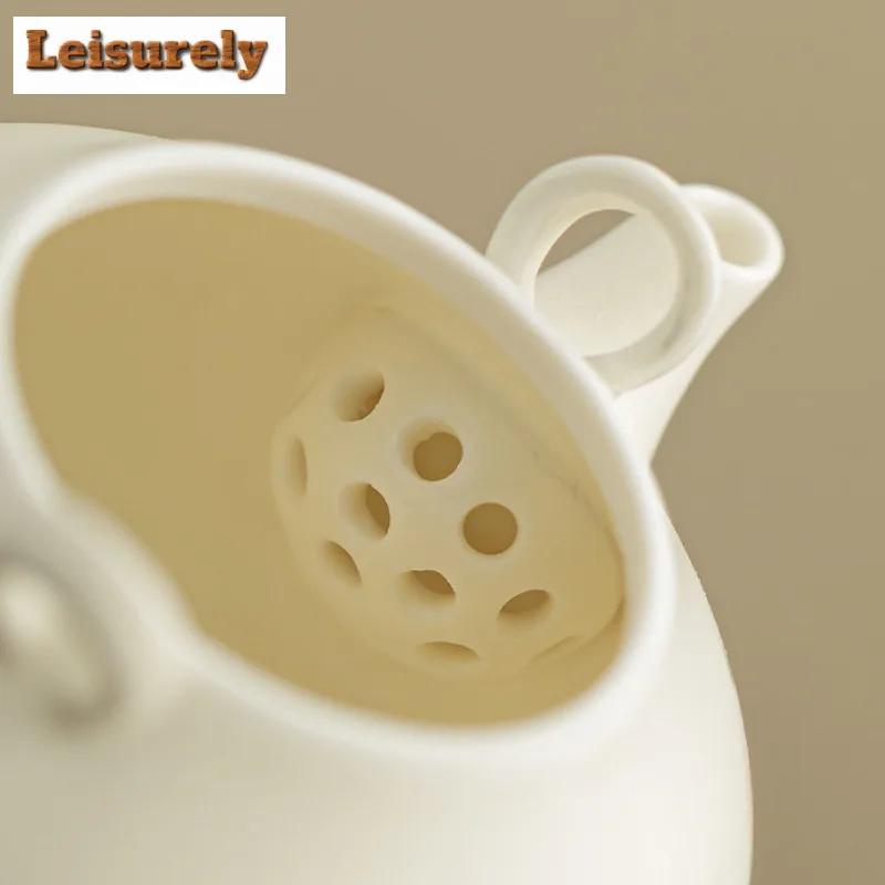 Hand Painted Orchid Travel Tea Set Kit Retro 1 Pot 2 Cups Tea Maker Organizer Portable Outdoor Stock Bags Tea Items Accessories