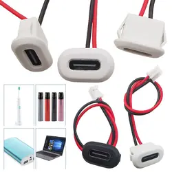 Durable Fast Charging Port Plug Socket Type-C Connector Female Socket USB-C Charger Card Buckle