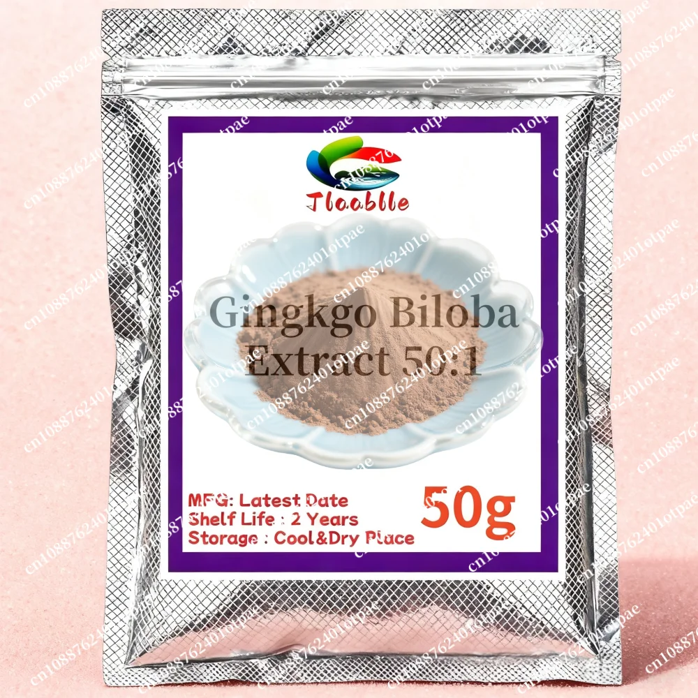 Emballage et scellage professionnels en usine, extrait de Gingkgo Ginkgo Biloba en poudre, supplément pour soins du visage, poudre pour le corps