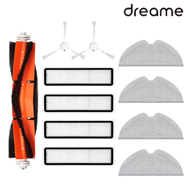 Xiaomi Dreame D9 Dreame Bot L10 Pro Main Side Brush Mop Cloths Hepa Filter Trouver Robot LDS Vacuum-Mop Finder Spare Parts White Suit 5