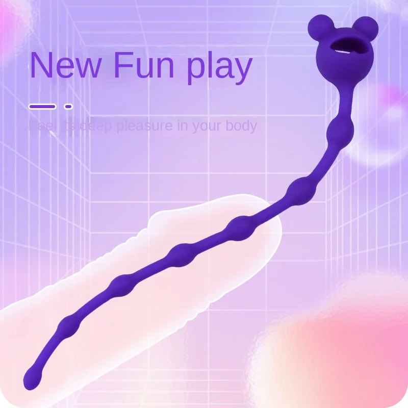 Silicone Urethral Catheter Dilator Horse Eye Stimulation Sounding Penis Plug Insert Urethra Beads Adult Sex Toys for Men Gay urethral dilator silicone urethral dilator