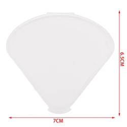 Portable Triangle Makeup Puff Storage Case - Transparent Cosmetic Bag (One size)
