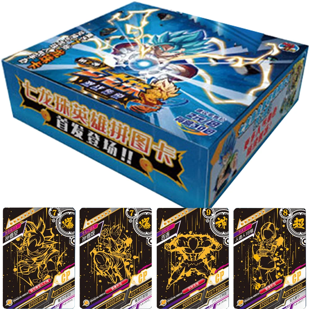 

Original Little Dinosaur Dragon Ball Card For Children Son Goku Chichi Hero Puzzle Rare Limited Game Collection Card Kids Gifts