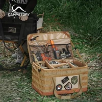 1pc 60L Camping Large Capacity Stove Tableware Storage Bag, Portable Sports Tote Bag For Outdoor Camping Hiking Picnic Travel 2