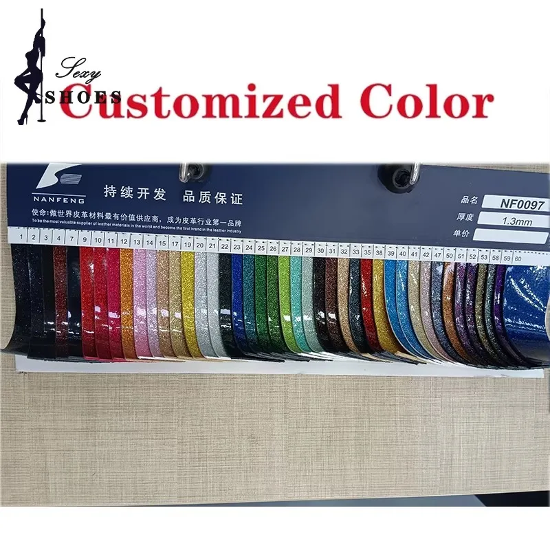 17CM Shiny PU Sexy Sandals Summer Fashion Buckle Strap Platform High Heels Women Sexy Peep Toe Extreme Stripper Pole Dance Shoes