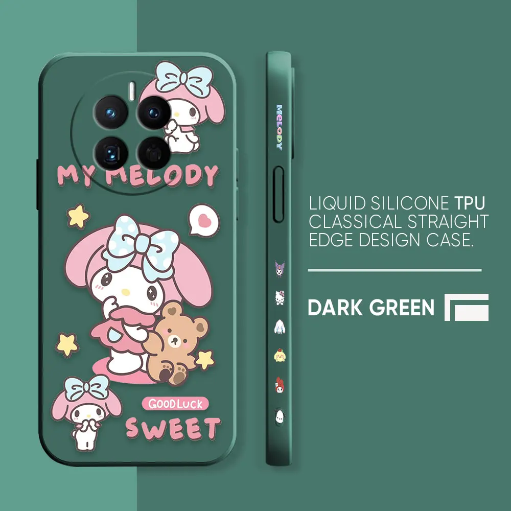 thumbnail image 1 of Phone Case For Huawei MATE 10 20 20X 30 40 50 P20 P30 P40 P50 10 PRO PLUS Case Cover Funda Cqoue Shell Capa Cartoon My Melody, 1 of 5