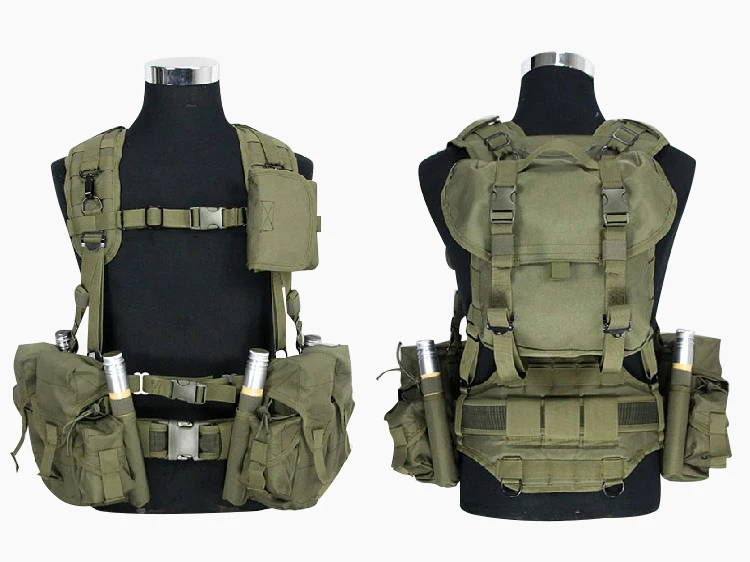 スメルシ Smersh Vest ODカラー ロシア軍 AKベスト レプリカ Russian Special Forces Smersh Tactical Vest Military Fan