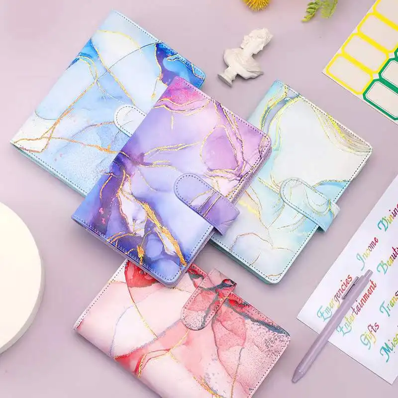 Budget Binder with 12 Pcs Zipper Cash Envelopes 12 Pcs Budget Sheets Label Stickers Money Organizer money budget binder